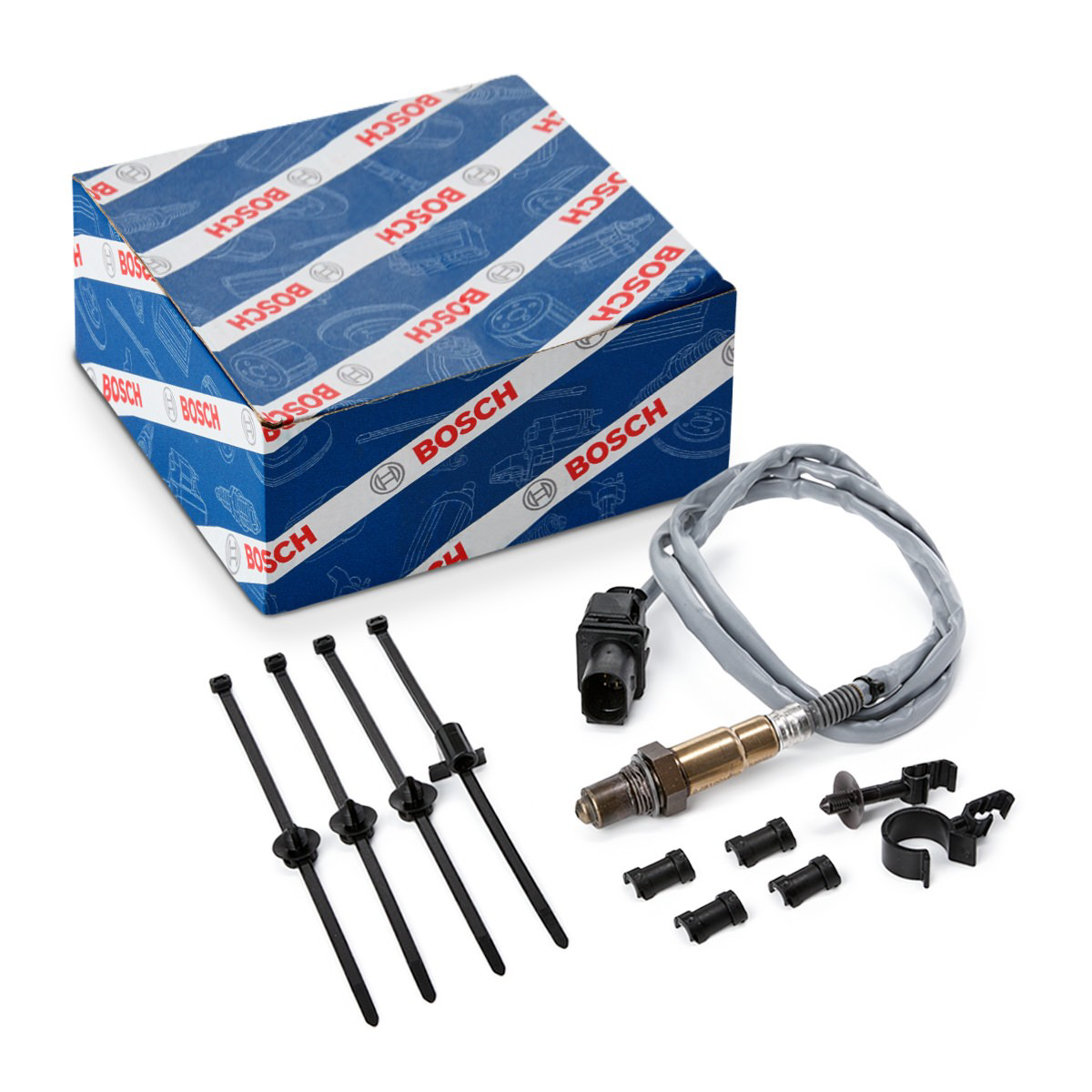 0281004150 Bosch Sonda lambda, sensor de oxigênio até o catalisador