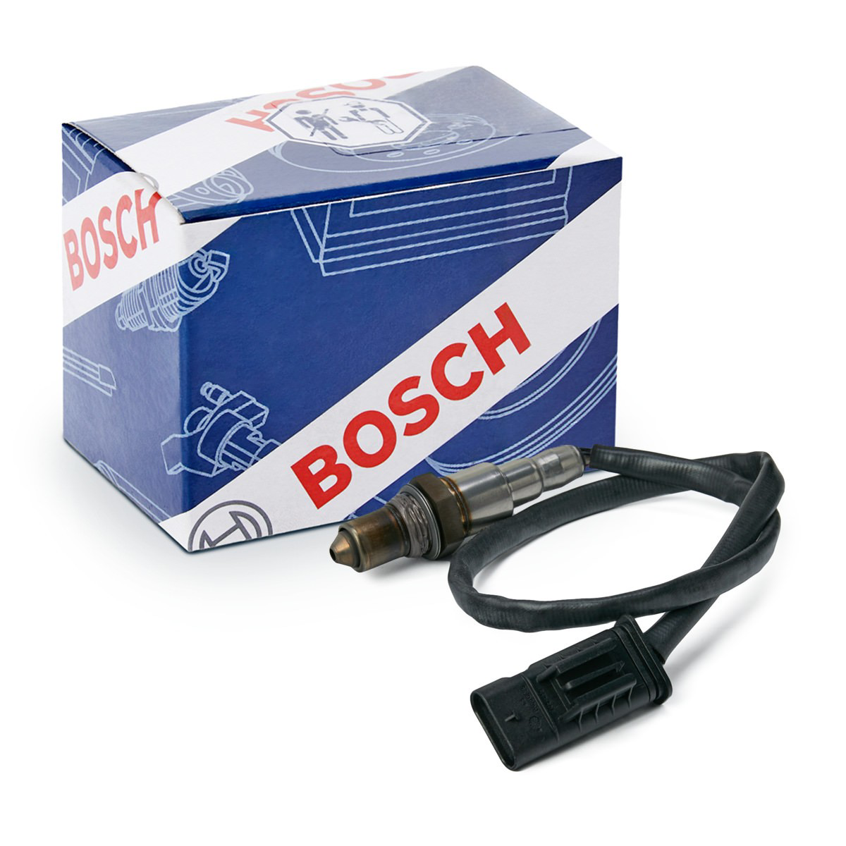 Compre 0281004746 Bosch Sonda lambda, sensor de oxigênio depois de catalisador