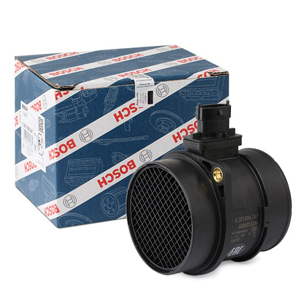 Sensor de fluxo (consumo) de ar, medidor de consumo M.A.F. - (Mass Airflow) Bosch 0281006247 preço, a partir de 141,31 USD