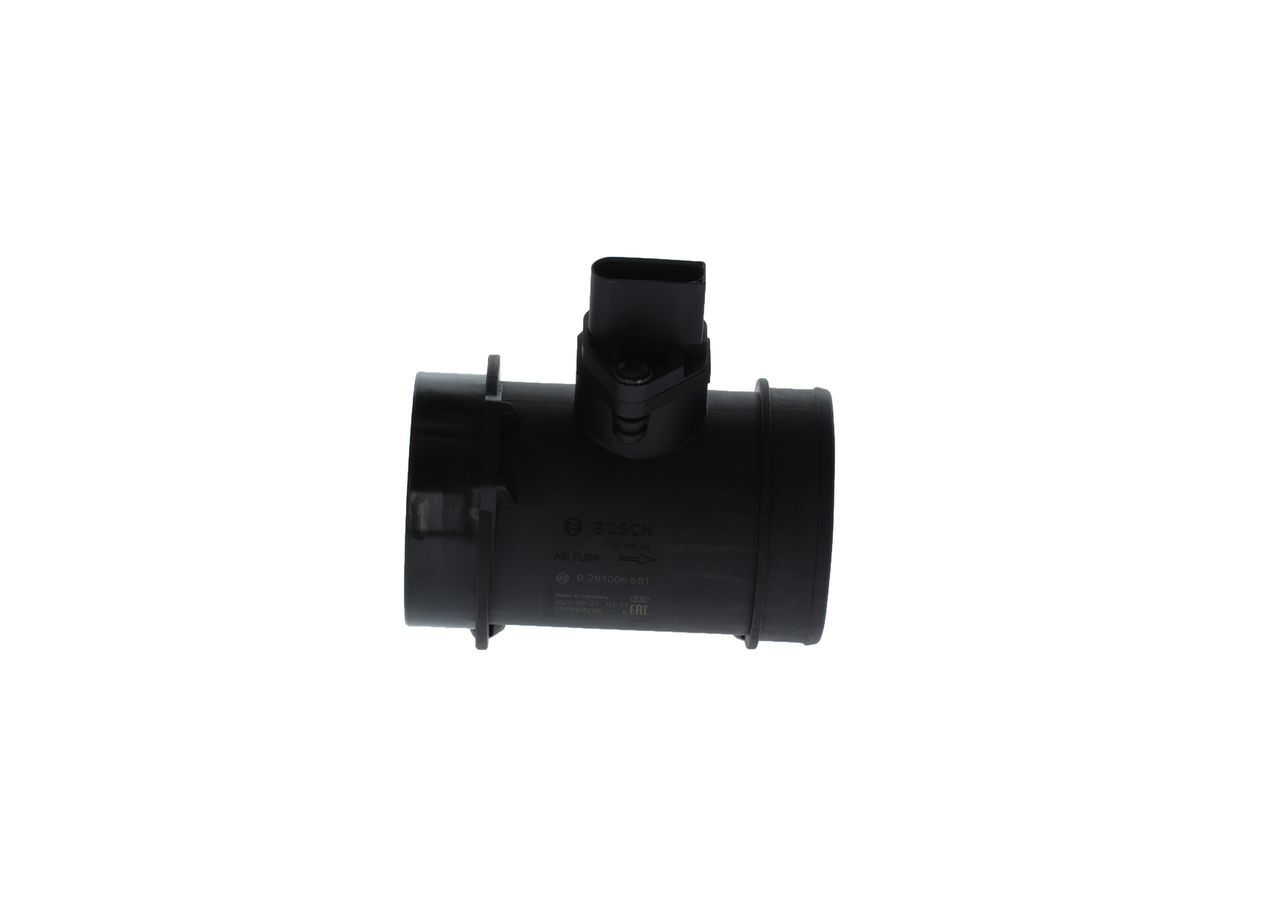 Sensor de fluxo (consumo) de ar, medidor de consumo M.A.F. - (Mass Airflow) Bosch 0281006681