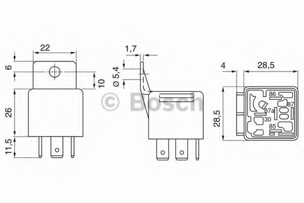 Relê de pisca-pisca Bosch 0332019203 preço, a partir de 8,64 USD