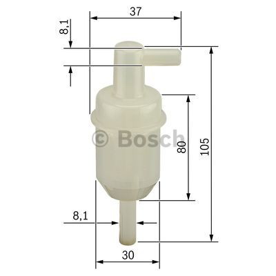 Compre 0450904077 Bosch Filtro de combustível