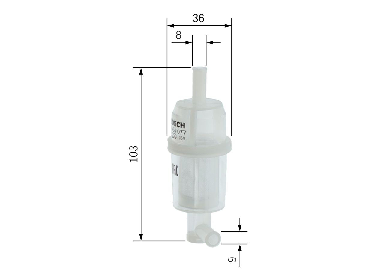 0450904077 Bosch Filtro de combustível