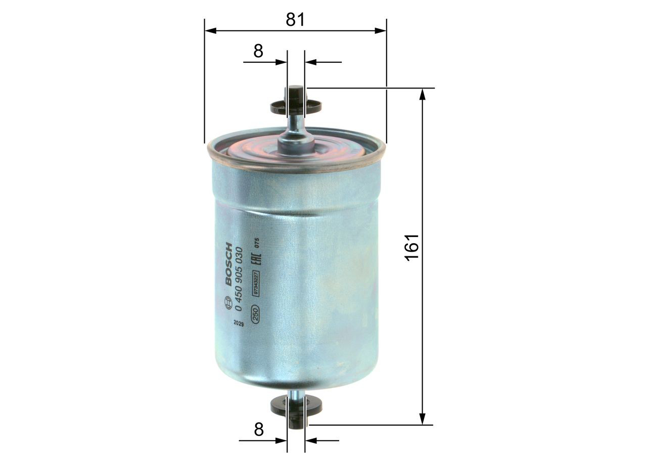 0450905030 Bosch Filtro de combustível