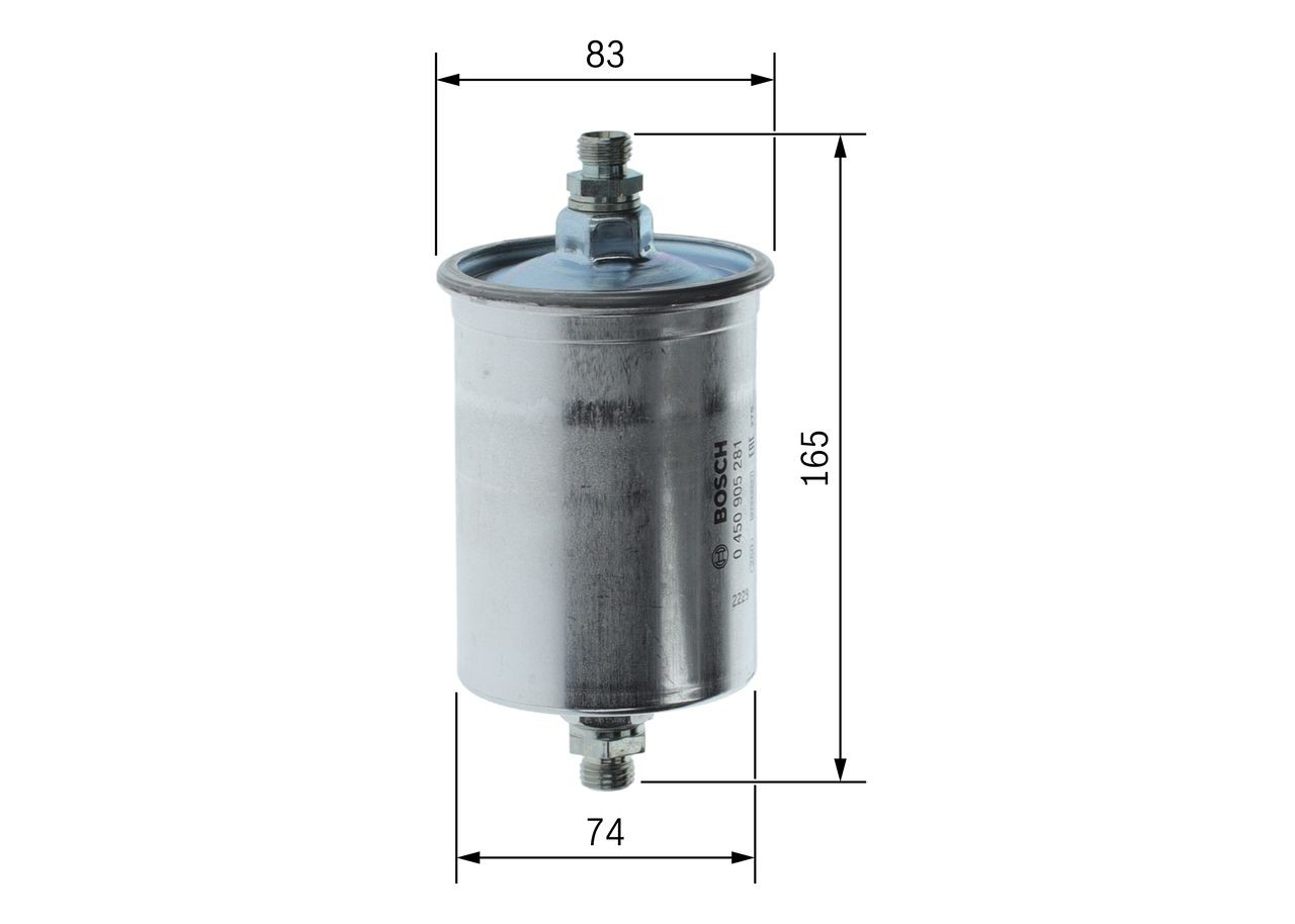 Compre BK3006OE General Motors Filtro de combustível