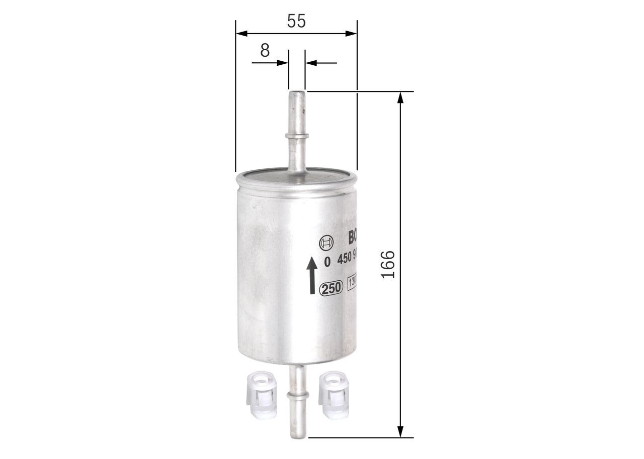 Filtro de combustível 0450905316 Bosch