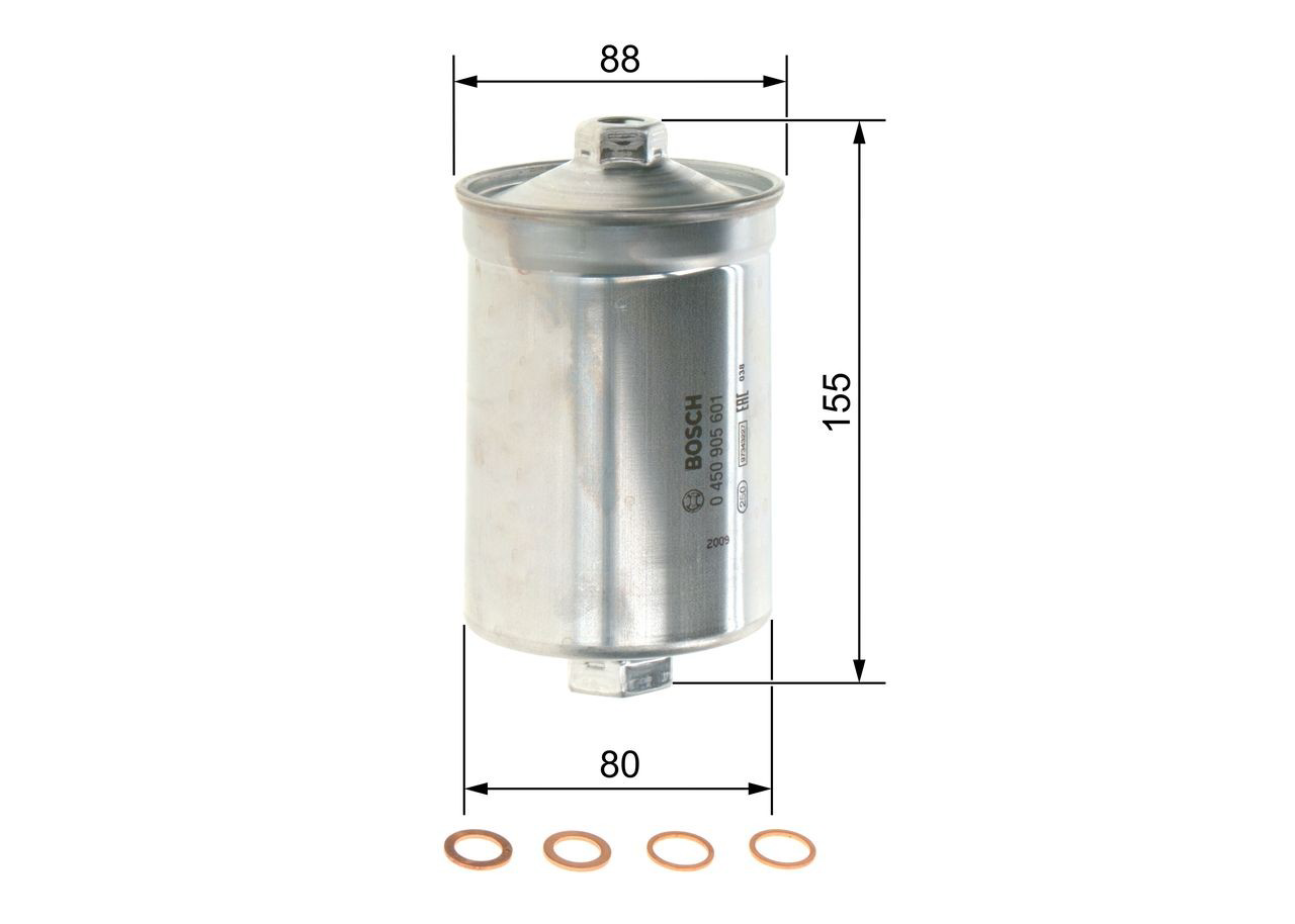 Filtro de combustível Bosch 0450905601 preço, a partir de 16,61 USD