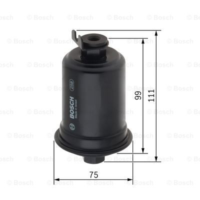Filtro de combustível 0450905916 Bosch