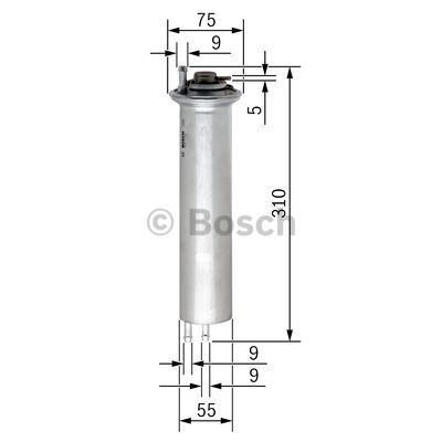 Filtro de combustível Bosch 0450905960 preço, a partir de 68,76 USD