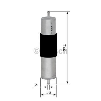 Filtro de combustível Bosch 0450906463