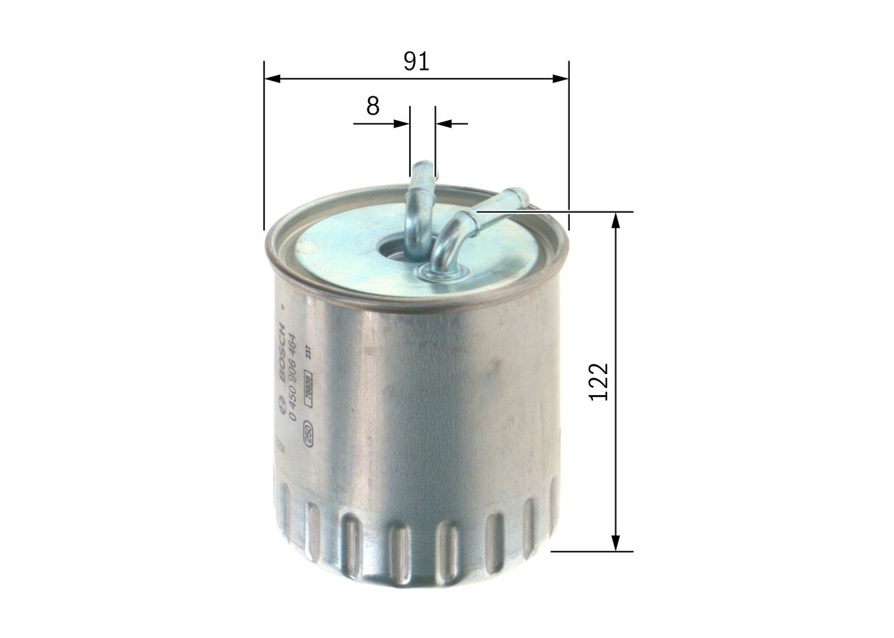 0450906464 Bosch Filtro de combustível