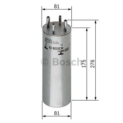 0450906467 Bosch Filtro de combustível