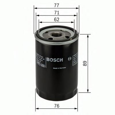 Compre 0451103079 Bosch Caixa do filtro de óleo