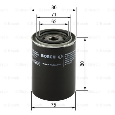 Filtro de óleo Bosch 0451103271 preço, a partir de 5,15 USD