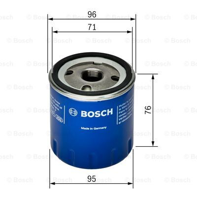 Filtro de óleo 0451103311 Bosch