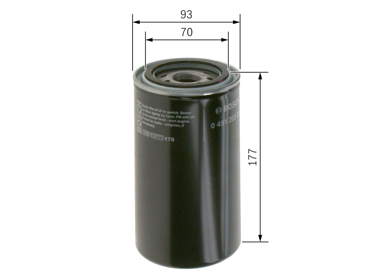 Filtro de óleo Bosch 0451203228 preço, a partir de 10,88 USD