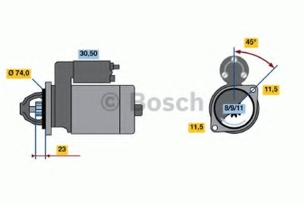 0986012831 Bosch