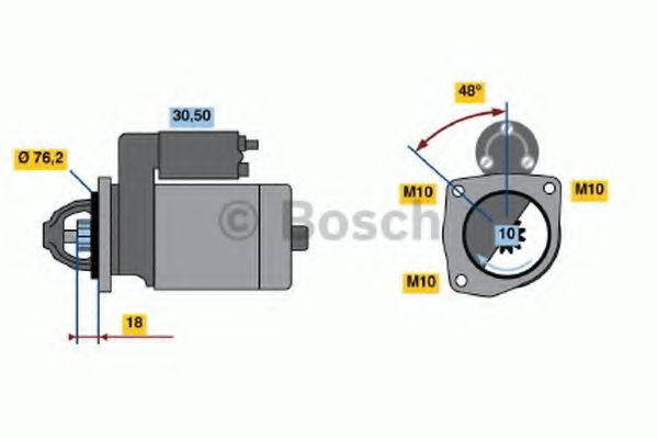 Motor de arranco Ford Escort IV GAF, AWF, ABFT ao melhor preço