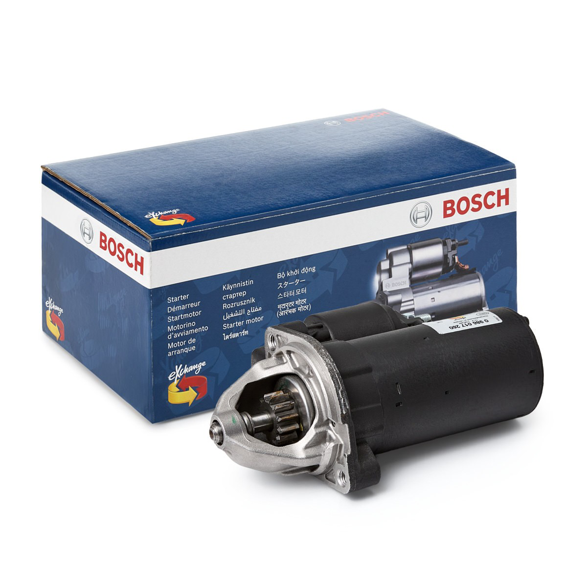 Motor de arranco 0986017260 Bosch
