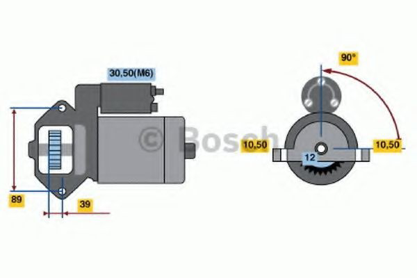 Motor de arranco Bosch 0986021810 preço, a partir de 127,21 USD