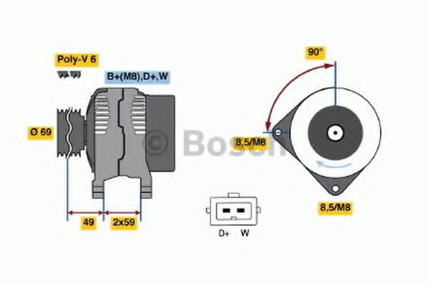 0986040330 Bosch