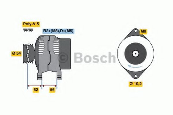 Gerador Bosch 0986042740 preço, a partir de 153,12 USD