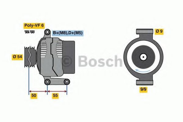 Compre 0986048771 Bosch Gerador