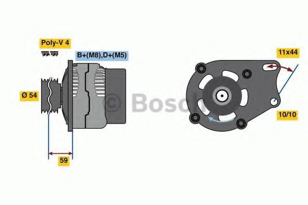 0986080490 Bosch