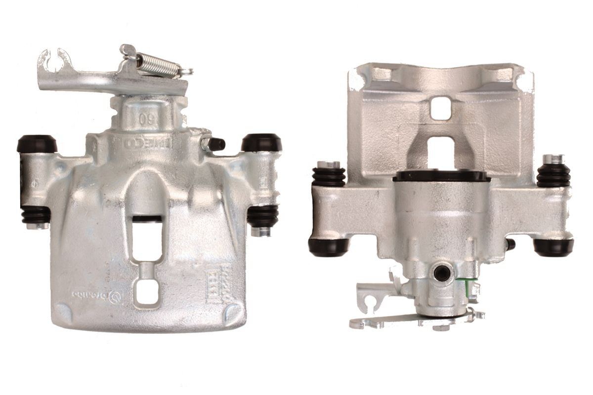 0986134428 Bosch Suporte do freio traseiro esquerdo