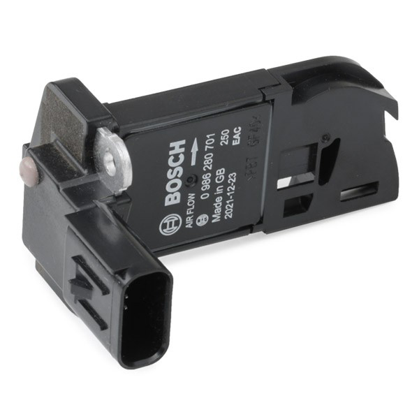 Sensor de fluxo (consumo) de ar, medidor de consumo M.A.F. - (Mass Airflow) Bosch 0986280701 preço, a partir de 34,76 USD
