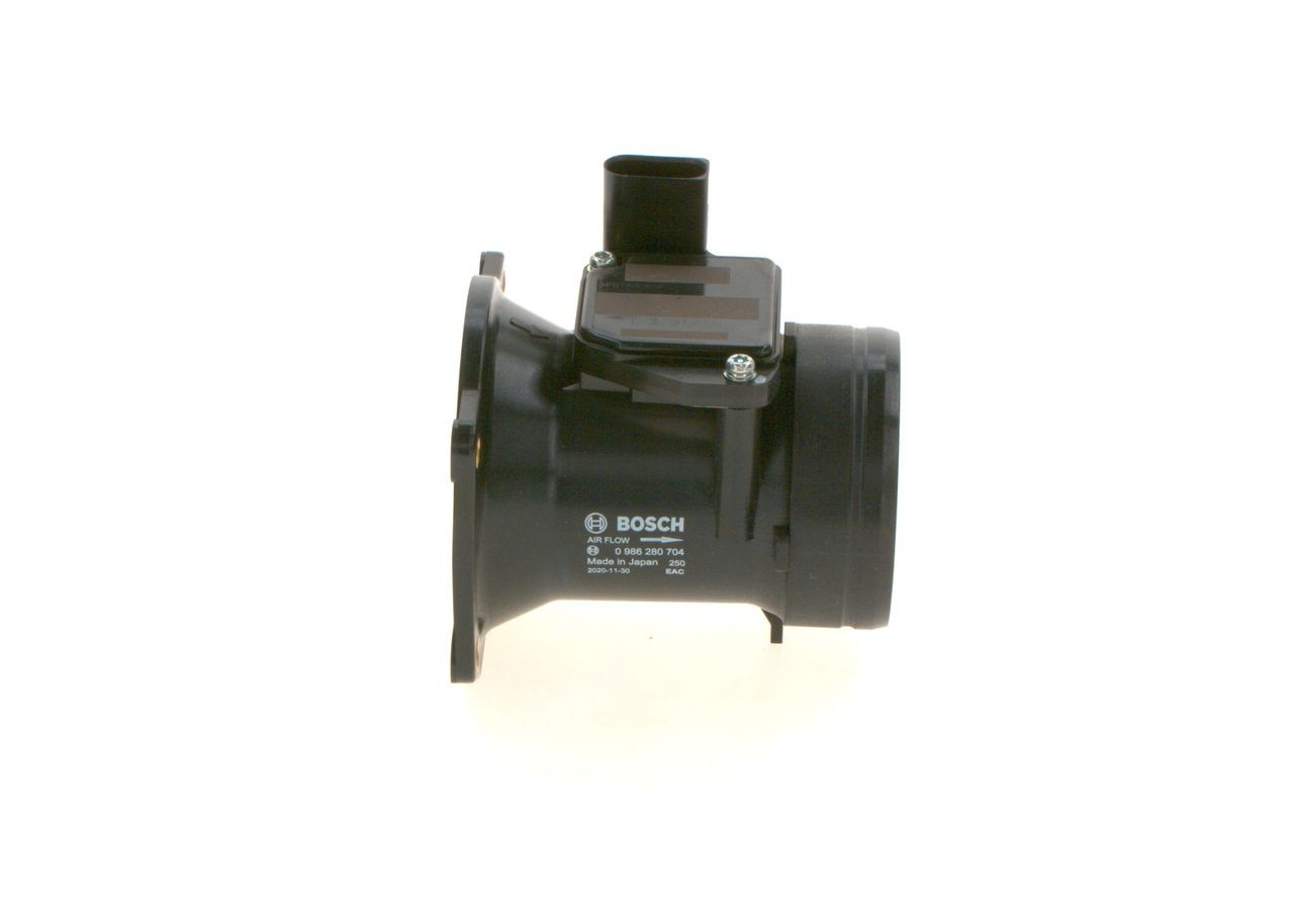 Sensor de fluxo (consumo) de ar, medidor de consumo M.A.F. - (Mass Airflow) Bosch 0986280704 preço, a partir de 128,45 USD