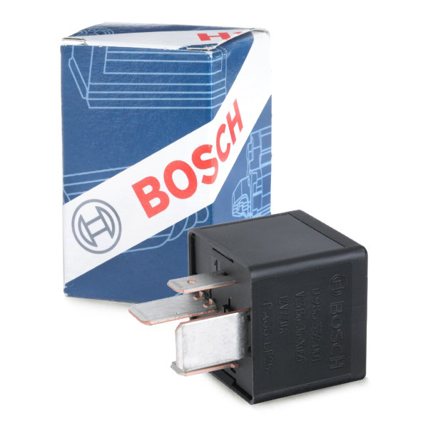 Relê das velas de incandescência 0986332001 Bosch