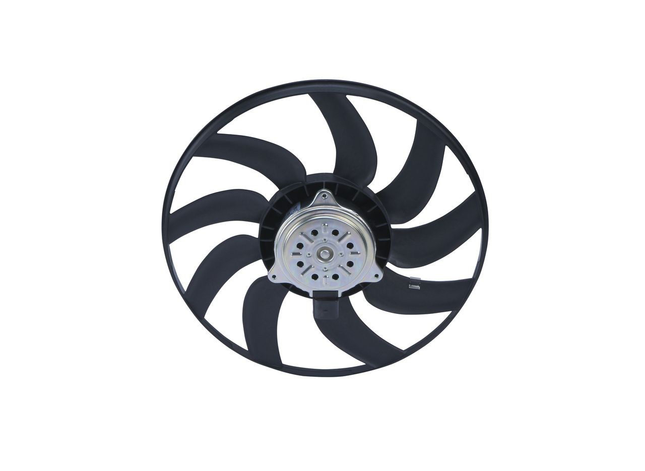 Ventilador elétrico de esfriamento montado (motor + roda de aletas) esquerdo Bosch 0986338114