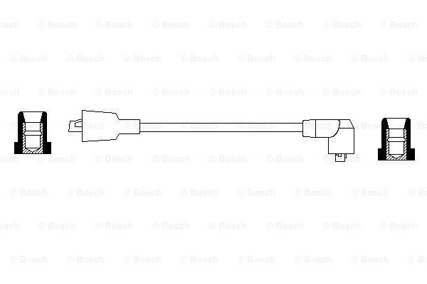 Fios de alta voltagem, kit Bosch 0986356046 preço, a partir de 5,52 USD