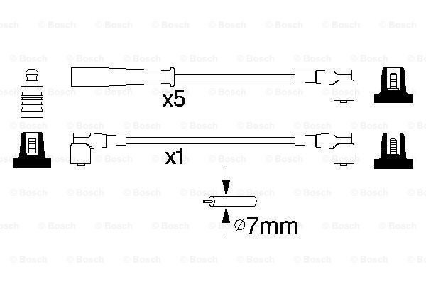 Compre Fios de alta voltagem, kit Volvo XC70 