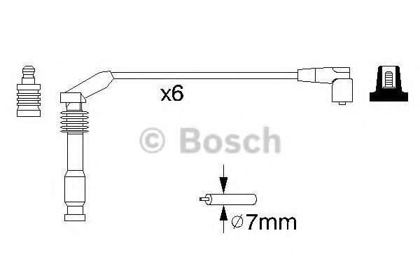 Compre 898 NGK Fios de alta voltagem, kit