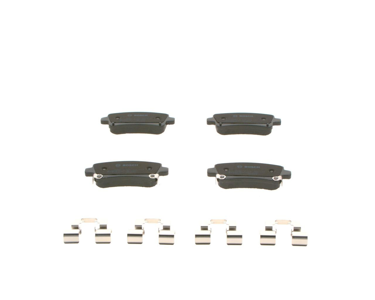 0986424124 Bosch Sapatas do freio traseiras de disco