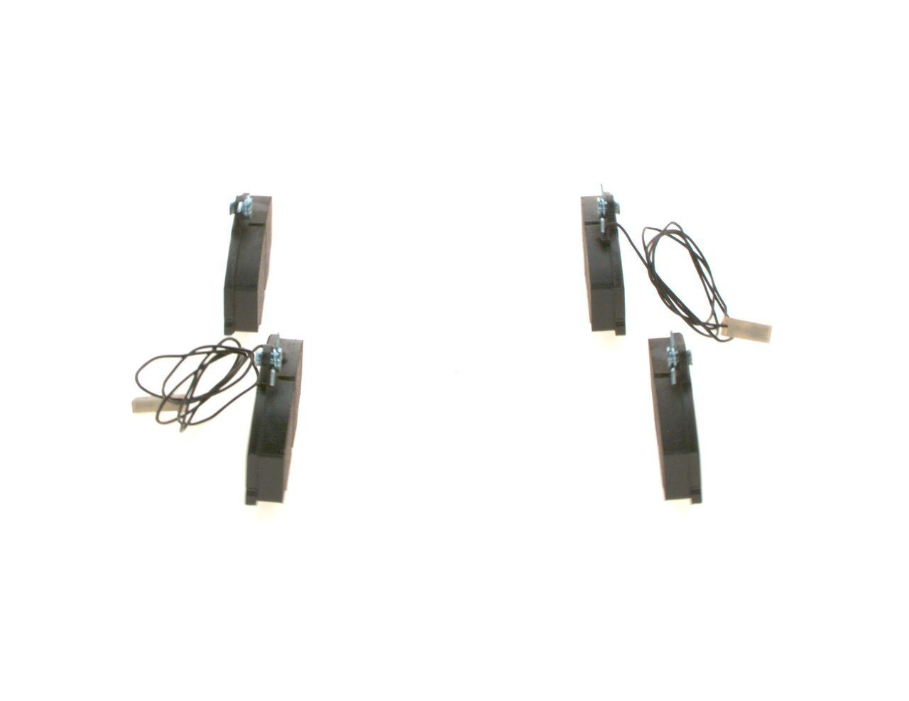 Sapatas do freio dianteiras de disco 0986424184 Bosch