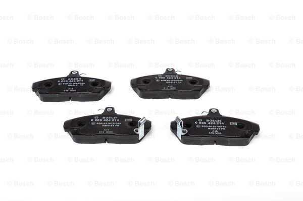 Compre 0986424214 Bosch Sapatas do freio dianteiras de disco