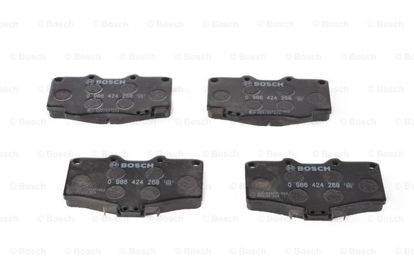 Sapatas do freio dianteiras de disco Bosch 0986424268 preço, a partir de 31,23 USD