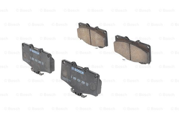 Compre 0986424268 Bosch Sapatas do freio dianteiras de disco