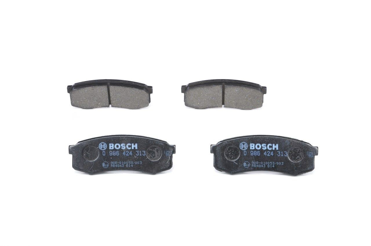 0986424313 Bosch Sapatas do freio traseiras de disco