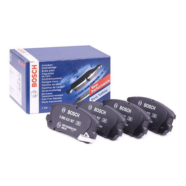 Sapatas do freio traseiras de disco 0986424367 Bosch