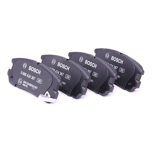 Compre 0986424367 Bosch Sapatas do freio traseiras de disco