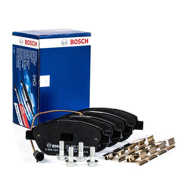 Sapatas do freio dianteiras de disco 0986424596 Bosch