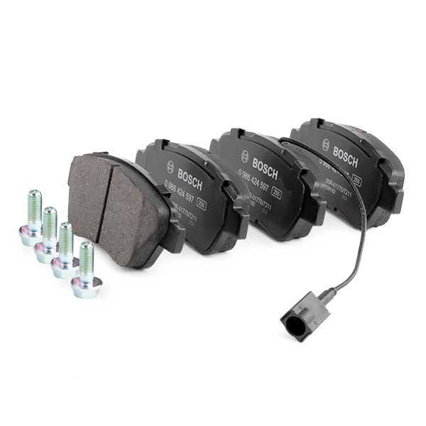 0986424597 Bosch Sapatas do freio dianteiras de disco
