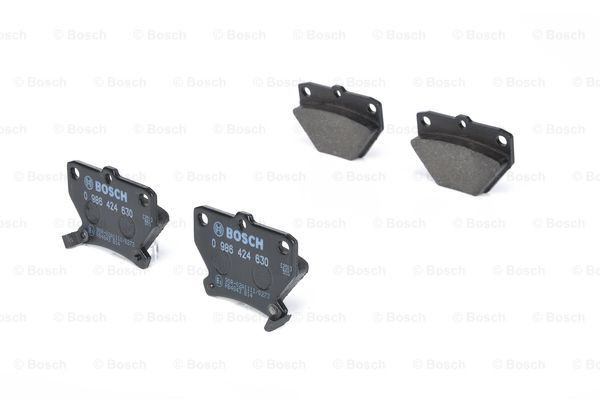Sapatas do freio traseiras de disco 0986424630 Bosch