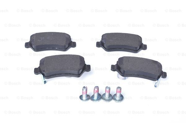 0986424646 Bosch Sapatas do freio traseiras de disco