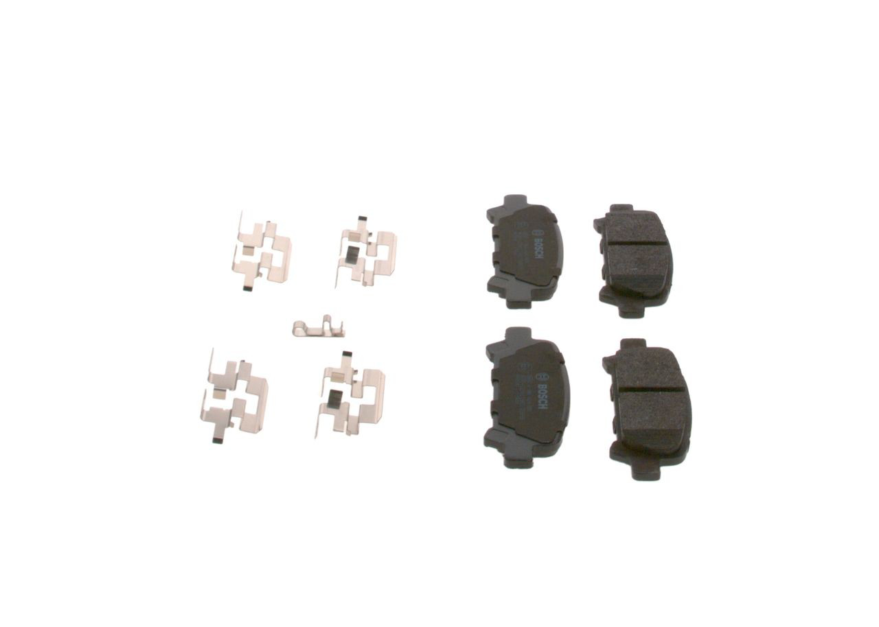 0986424650 Bosch Sapatas do freio traseiras de disco