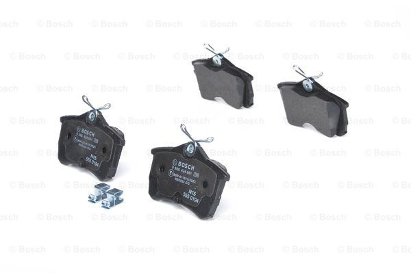 Compre 0986424661 Bosch Sapatas do freio traseiras de disco